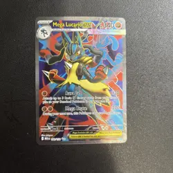 Pokemon: Mega Evolution - Mega Lucario ex 160/132 Ultra Rare - NM/M Pokemon Card - Image 1