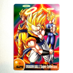 S0937 Gogeta Japanese Dragon Ball Z x Morinaga Wafer Card 524 - Image 1