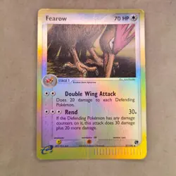Fearow 37/100 Pokemon Card Sandstorm Reverse Holo Uncommon HP Heavily Played - Image 1