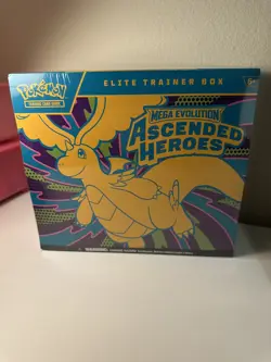 🐲 MEGA EVOLUTION ASCENDED HEROES ETB Elite Trainer Box New Sealed Pokemon 🐲 - Image 1