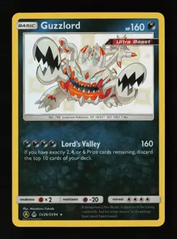 Guzzlord SV26/SV94 Shiny Holo Rare Hidden Fates: Shiny Vault Pokemon Card - Image 1