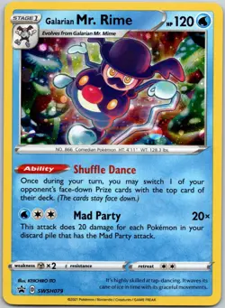 Galarian Mr. Rime SWSH079 Holo Promo Sword & Shield Promos NM - Image 1