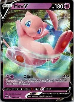 Pokemon Mew V 069/189 Ultra Rare NM - Image 1