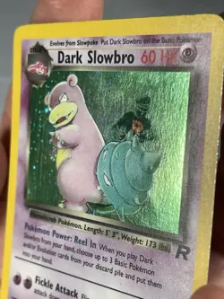 Pokemon TCG Team Rocket Dark Slowbro Holo 12/82 - Image 4
