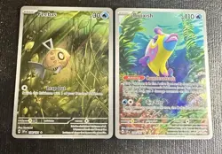 Pokemon Lot 2 Feebas Full Art Illustration Rare Holo #198/191 & Bruxish 200/191 - Image 1