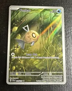 Pokemon Lot 2 Feebas Full Art Illustration Rare Holo #198/191 & Bruxish 200/191 - Image 2