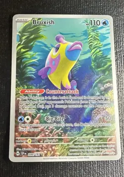 Pokemon Lot 2 Feebas Full Art Illustration Rare Holo #198/191 & Bruxish 200/191 - Image 4