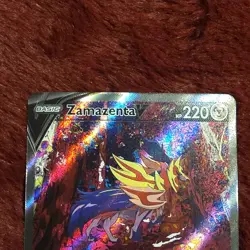 Pokemon Zamazenta V GG54/GG70 Crown Zenith Full Art Holo Ultra Rare 220 HP - Image 5