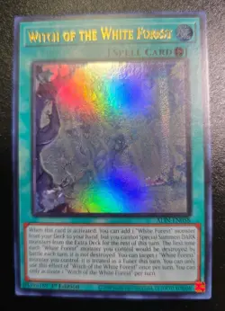 Witch Of The White Forest ALIN-EN058 1st Edition Ultra Rare Near Mint Yu-Gi-Oh! - Image 1