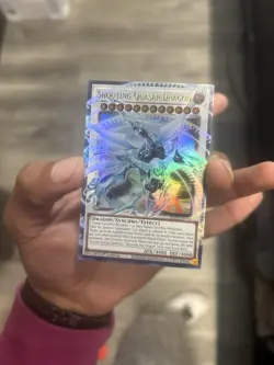 Yu-Gi-Oh! Konami Shooting Quasar Dragon RA05-EN143 Synchro Holo 1st Ed English - Image 4