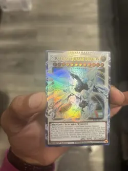 Yu-Gi-Oh! Konami Shooting Quasar Dragon RA05-EN143 Synchro Holo 1st Ed English - Image 5