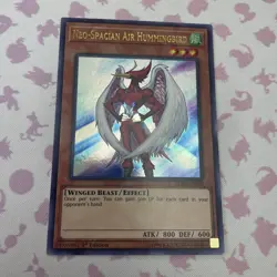 Yugioh Neo-Spacian Air Hummingbird Blrr-En050 Rare 1st Ed NM Card - Image 1