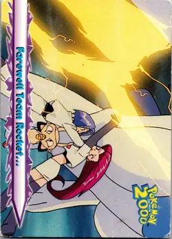 Topps Pokemon The Movie 2000 Farewell Team Rocket… #55 Blue Label Card - Image 1