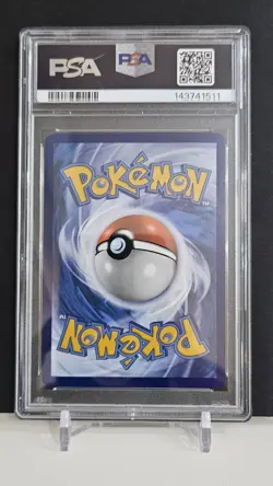 Pokemon TCG Poliwhirl Full Art 176/165 151 Card in NM/M Condition PSA 8 - Image 2