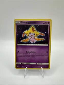 Pokemon TCG Shining Jirachi Holo Rare Card 42/73 Shining Legends Series - Image 1