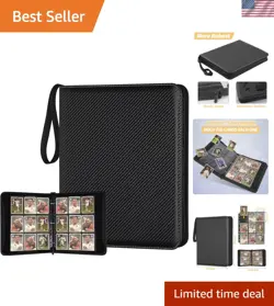 Waterproof Trading Card Binder - 720 Card Capacity for Young Collectors - Image 1
