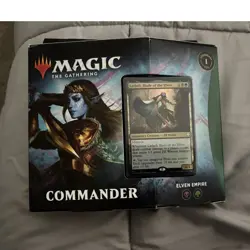 Wizards of the Coast MTG Kaldheim Elven Empire Commander Deck Lathril - Image 1