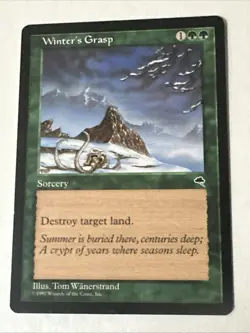 Winter’s Grasp X1 Tempest Ex Condition See Pics Front Back - Image 1
