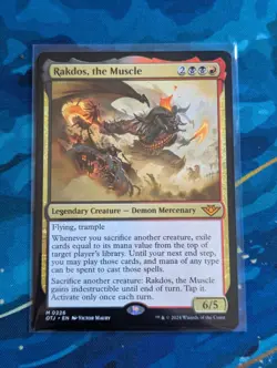 MTG Rakdos, the Muscle - NM - Outlaws of Thunder Junction - Image 1