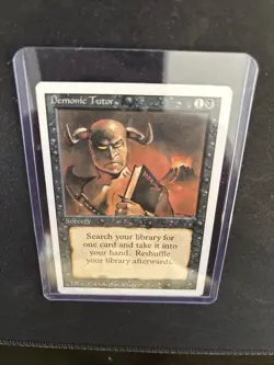 Magic: the Gathering: Demonic Tutor REVISED Edition Black Sorcery - Image 5