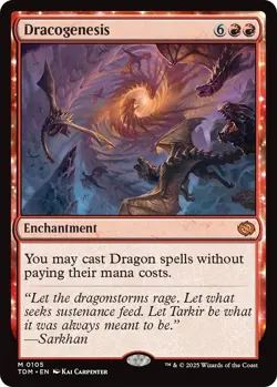 Magic: The Gathering | Dracogenesis | 105 | Tarkir: Dragonstorm | NM - Image 1