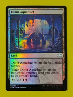 FOIL Dimir Aqueduct x1 Double Masters 2022 1x Magic the Gathering MTG - Image 1