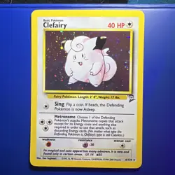 Pokemon TCG Base Set 2 Clefairy 6/130 And Clefable 5/130 - Image 4