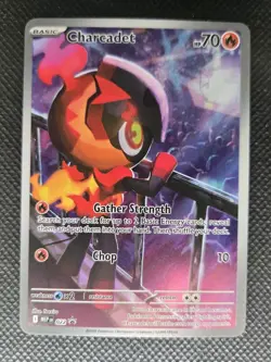 Charcadet - 022 022 Holo P ME: Mega Evolution Promo Pokemon NM - Image 3