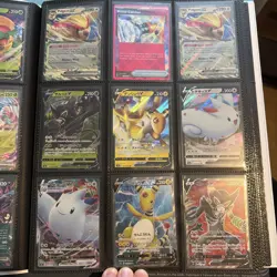 Pokemon Card Binder Full Of Hits, Charizard, EX’s, Promos, IR’s, Shinies & More - Image 5