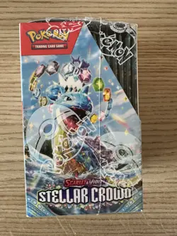 Pokemon TCG Stellar Crown Half Booster Box (18 Packs) New and Sealed - Image 3