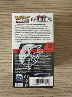 Pokemon TCG Stellar Crown Half Booster Box (18 Packs) New and Sealed - Image 5