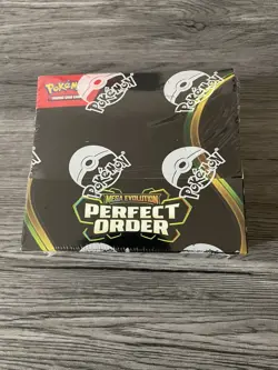 Pokemon TCG Mega Evolution Perfect Order Booster Display Box 36 packs NEW SEALED - Image 1