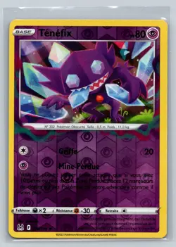 2022 Sword & Shield - Lost Origin FR Tenefix Reverse #70 - Image 1