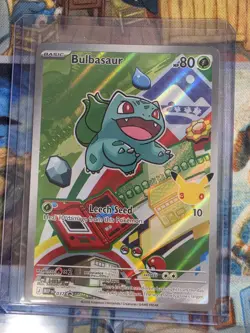 Pokemon First Partner Illustration Collection Series 1 Gen 1 Kanto Starters 30th - Image 2