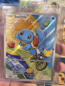 Pokemon First Partner Illustration Collection Series 1 Gen 1 Kanto Starters 30th - Image 3
