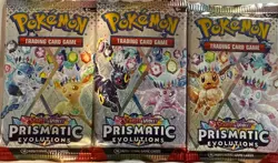 Pokemon TCG: Scarlet & Violet - Prismatic Evolutions - Booster 3-Pack (Sealed) - Image 1