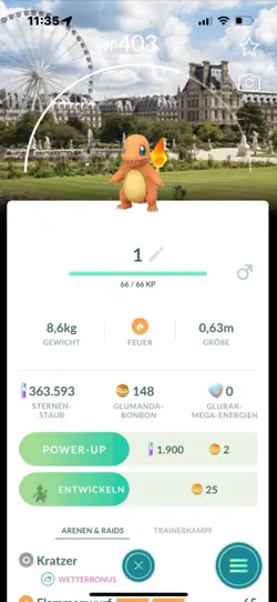 Pokemon Go Glumanda Paris Hintergrund 3 / Paris Background 3 - Image 1
