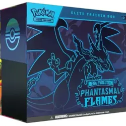 Pokemon Mega Evolution Phantasmal Flames Elite Trainer Box Charizard - Image 1