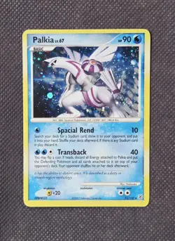 Palkia 11/130 Holo Bleed Rare (2007) Diamond & Pearl Base Set Pokemon TCG - Image 1