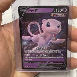 Pokemon TCG - Mew V 060/159 Crown Zenith Holo Ultra Rare - NM/MT Nintendo Card - Image 1
