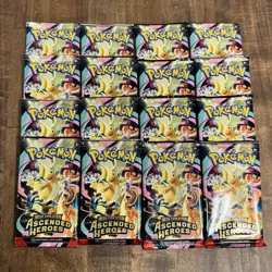SEALED Pokemon Ascended Heroes Factory Sealed Booster Pack Lot of (16 PACKS) - Image 1