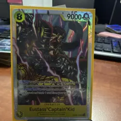 Bandai Eustass"Captain"Kid OP10-112 SR Foil Royal Blood One Piece CCG EN - Image 1