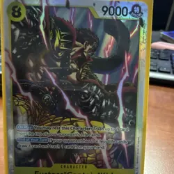 Bandai Eustass"Captain"Kid OP10-112 SR Foil Royal Blood One Piece CCG EN - Image 2