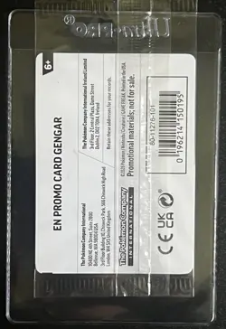 Pokemon Gengar GameStop Stamp Promo Card 050/088 Sealed - Image 3