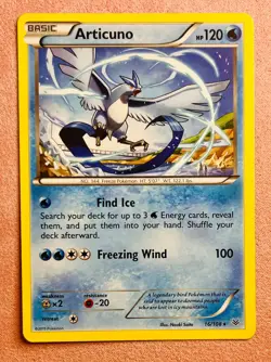 Articuno | 16/108 | XY Roaring Skies | 2015 Pokemon TCG Card Rare | LP - Image 1