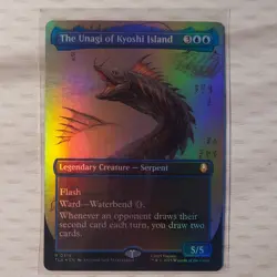 Avatar The Unagi of Kyoshi Island Rare Foil Holo TLA 0319 Magic Card - Image 1