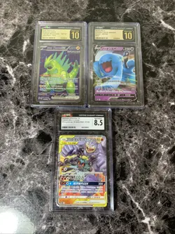 Pokemon TCG Graded Card Lot V EX GX English Japanese Chinese CGC 8.5 PRISTINE 10 - Image 1