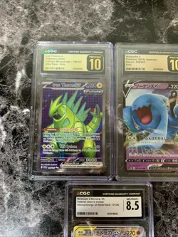 Pokemon TCG Graded Card Lot V EX GX English Japanese Chinese CGC 8.5 PRISTINE 10 - Image 2