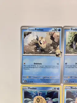 Pokemon Card Lot Of 12 Various Feebas & Milotic Collection Reverse Holo Rare - Image 3