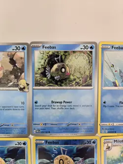 Pokemon Card Lot Of 12 Various Feebas & Milotic Collection Reverse Holo Rare - Image 4